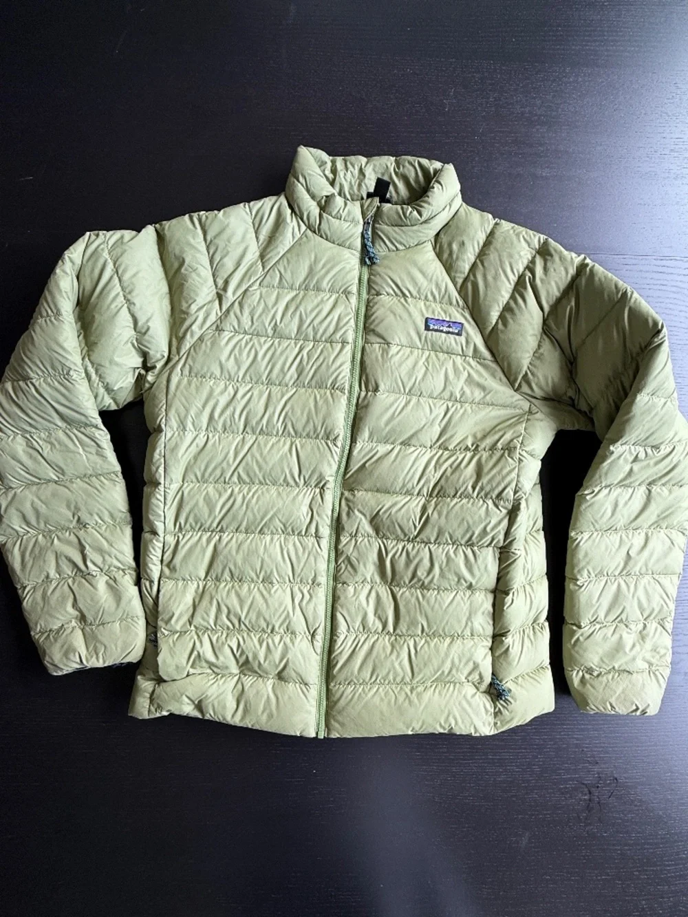 Patagonia Kids XXL 16-18 Down Sweater Jacket Green Puffer Youth Unisex